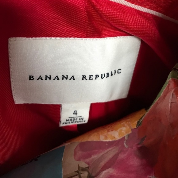 Banana Republic Classic Fit Cotton Blazer Schoolboy - Picture 6 of 8